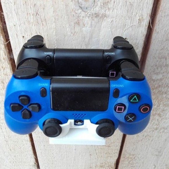 Sony PlayStation 4 Twin Controller Wall Hanger PS4 Gamepad Wall Mount Holder - Picture 1 of 8